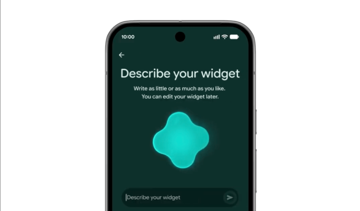 Google's 'Create My Widget' feature will let you vibe code your own widgets