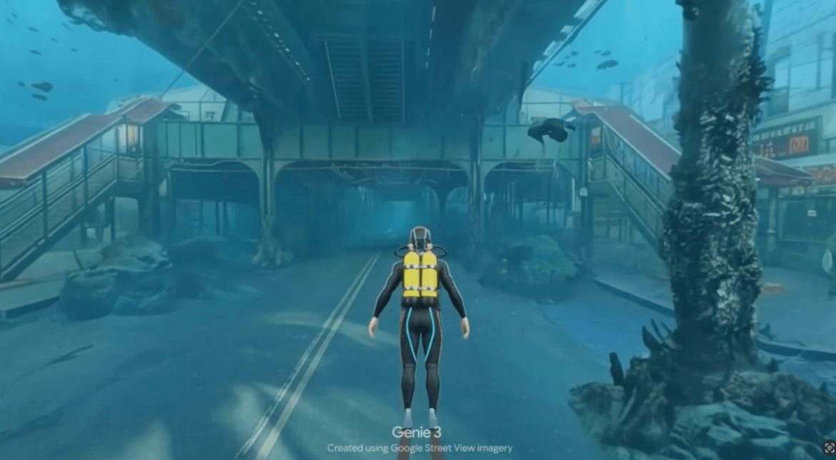 Google’s Genie world model can now simulate real streets with Street View