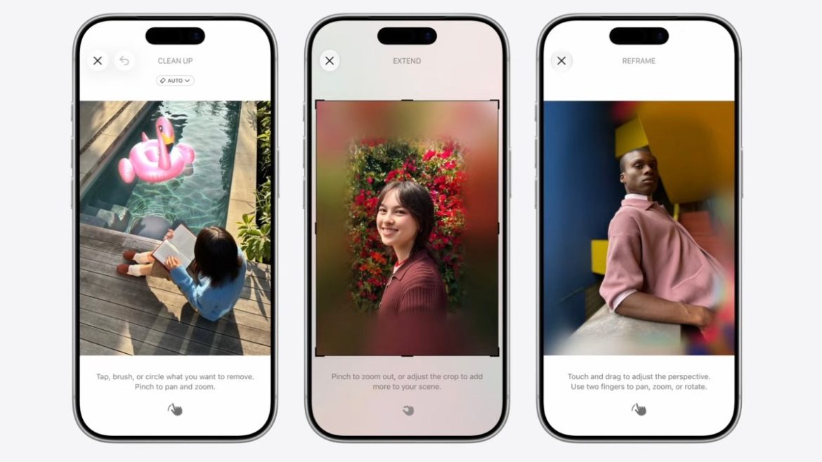 Apple's Photos app is getting new AI editing features