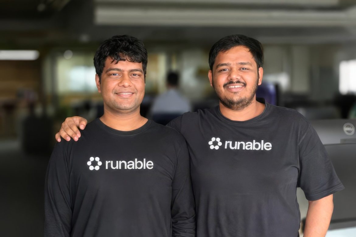 Runable co-founders Saksham and Umesh